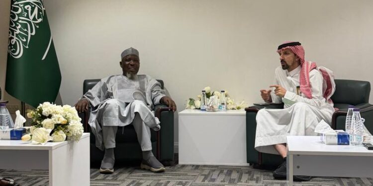 Shugaban Hukumar Jin Dadin Alhazzai ta Kasa (NAHCON) ya gana da jami’an Ma’aikatar Aikin Hajj da Umrah ta kasar Saudiya