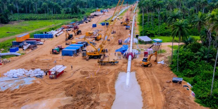 NNPC Limited Ta Yi Babban Nasara Wajen Ketare Kogin Neja a Kan Bututun Iskar Gas na OB3