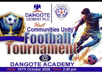 Kamfanin Simintin Dangote Za Ta Karbi Bakuncin Gasar Kwallon Kafa ta 2026